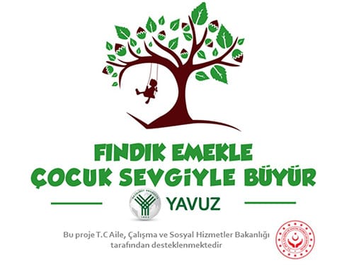 FINDIK EMEKLE ÇOCUK SEVGİYLE BÜYÜR